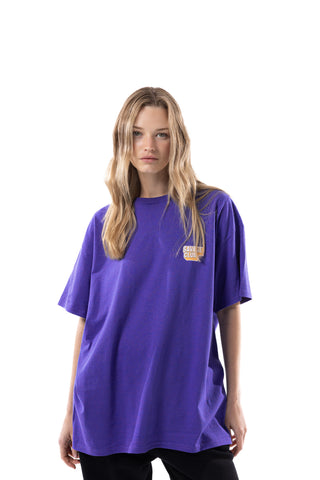 Savage Club Leopard Tee – Deep Purple