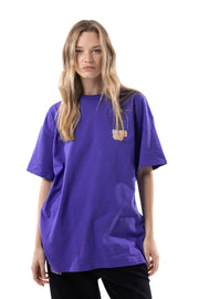 Savage Club Leopard Tee – Deep Purple