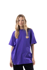 Savage Club Leopard Tee – Deep Purple