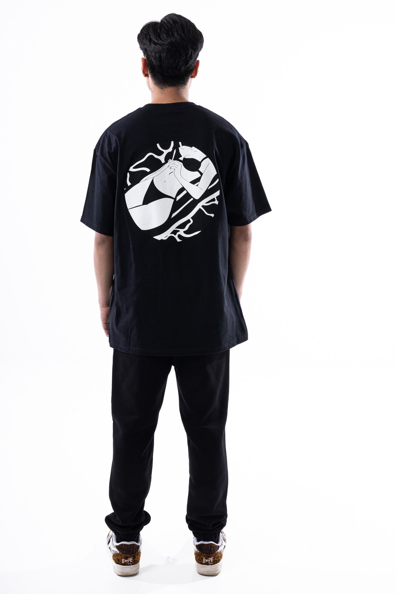 Savage Club J Girl Tee – Monochrome Edition
