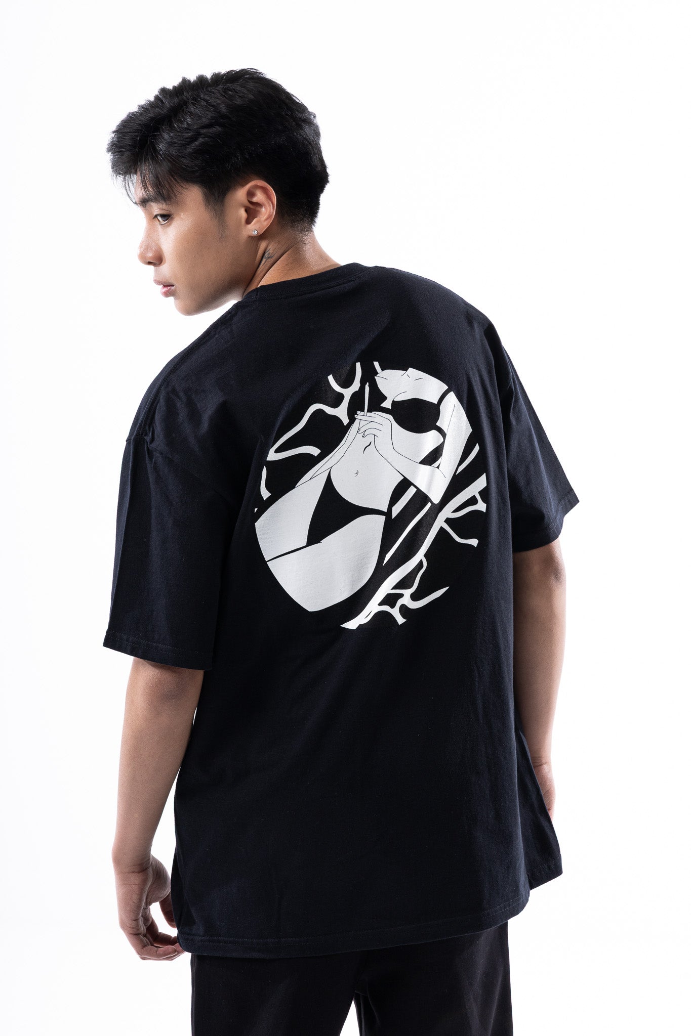 Savage Club J Girl Tee – Monochrome Edition