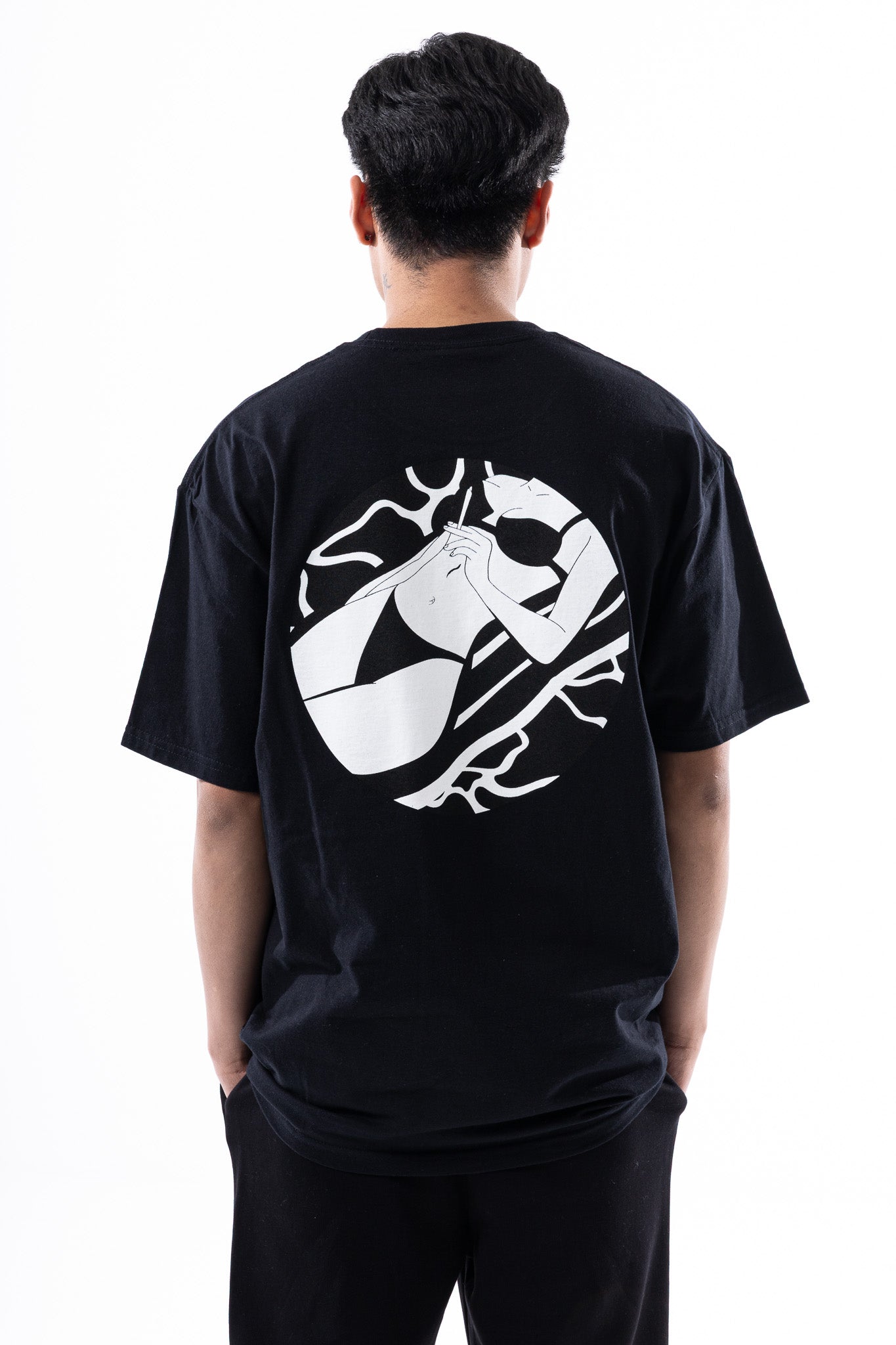 Savage Club J Girl Tee – Monochrome Edition
