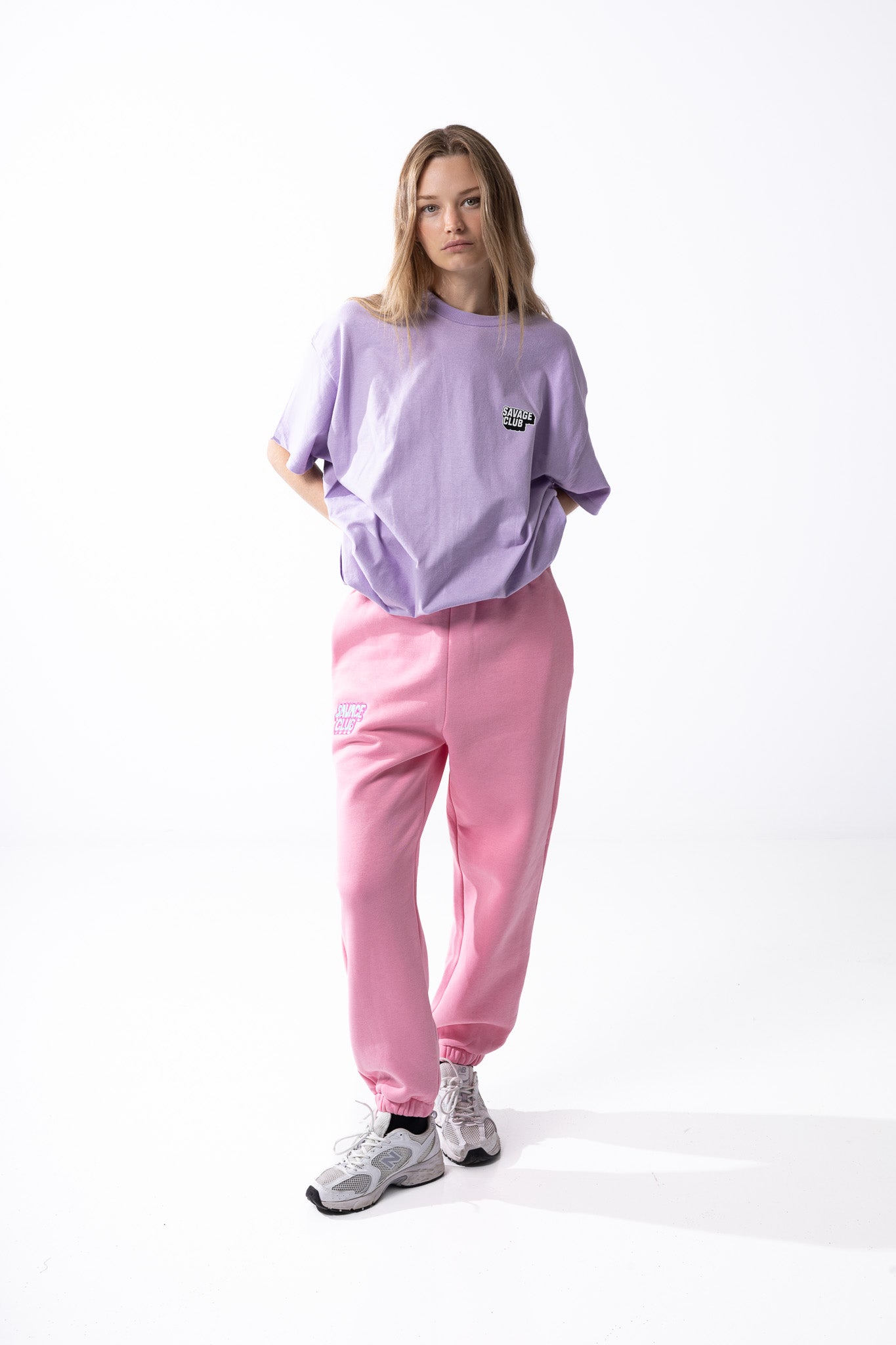 Savage Club J Girl Tee – Lilac Edition