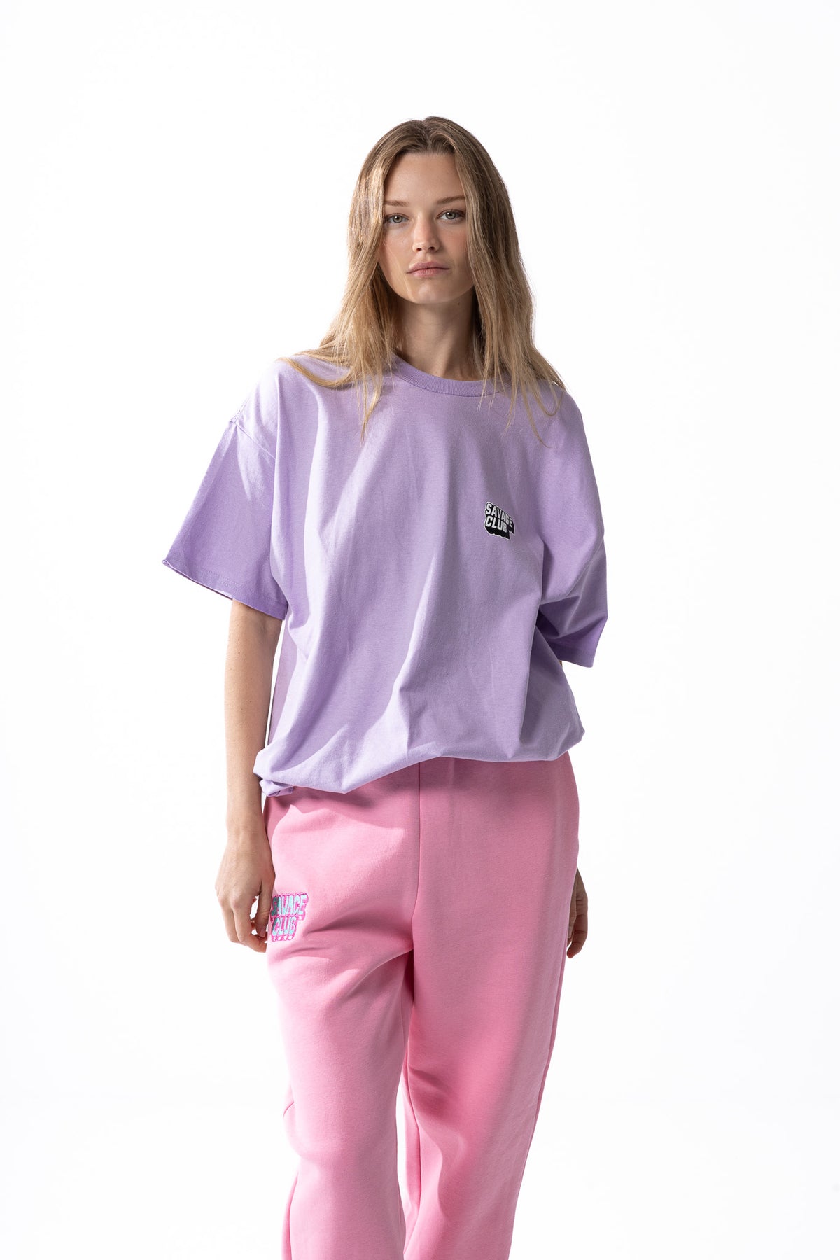 Savage Club J Girl Tee – Lilac Edition
