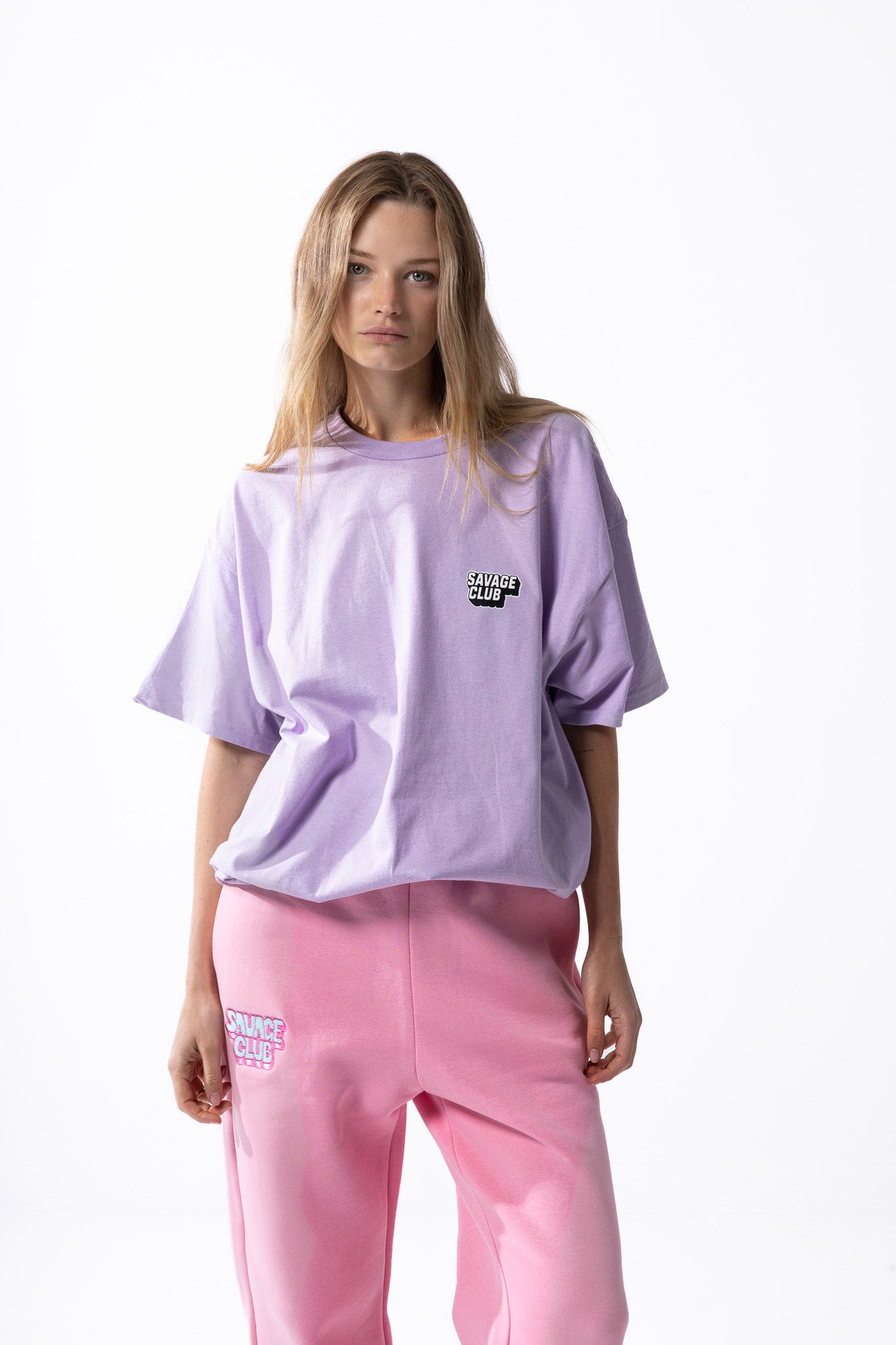 Savage Club J Girl Tee – Lilac Edition