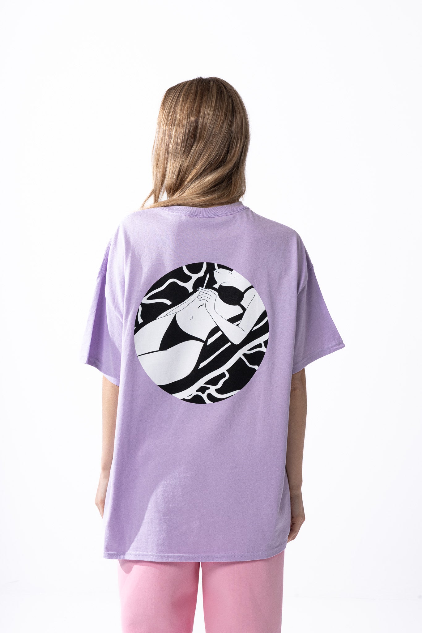 Savage Club J Girl Tee – Lilac Edition