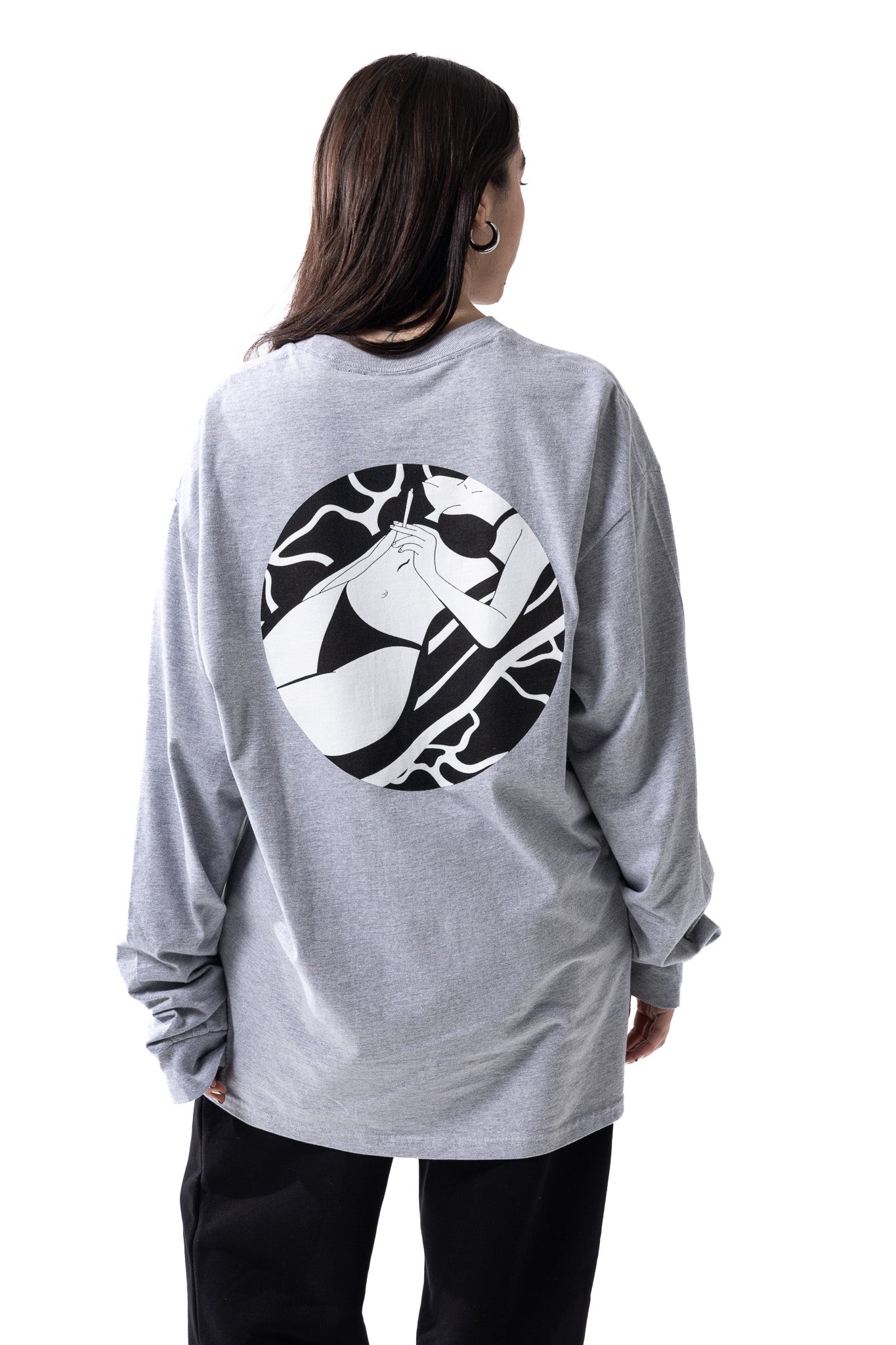 Savage Club J Girl Long Sleeve – Steel Grey