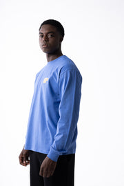Savage Club Leopard Logo Long Sleeve – Drift Blue