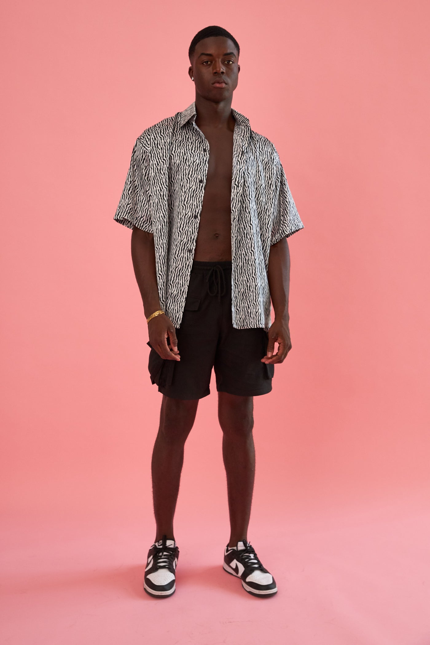 SAVAGE CLUB SHIRT ANIMAL PRINT