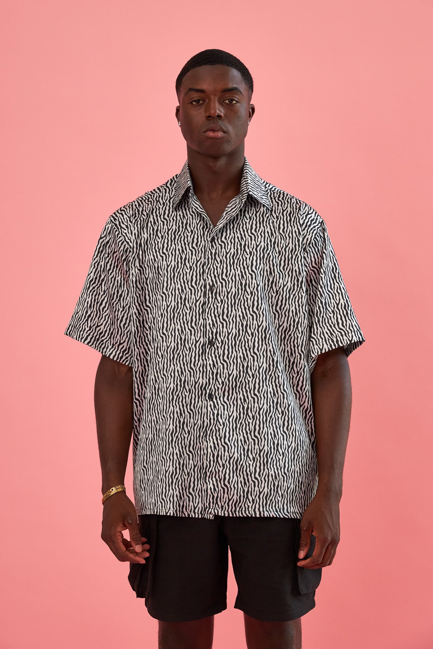 SAVAGE CLUB SHIRT ANIMAL PRINT