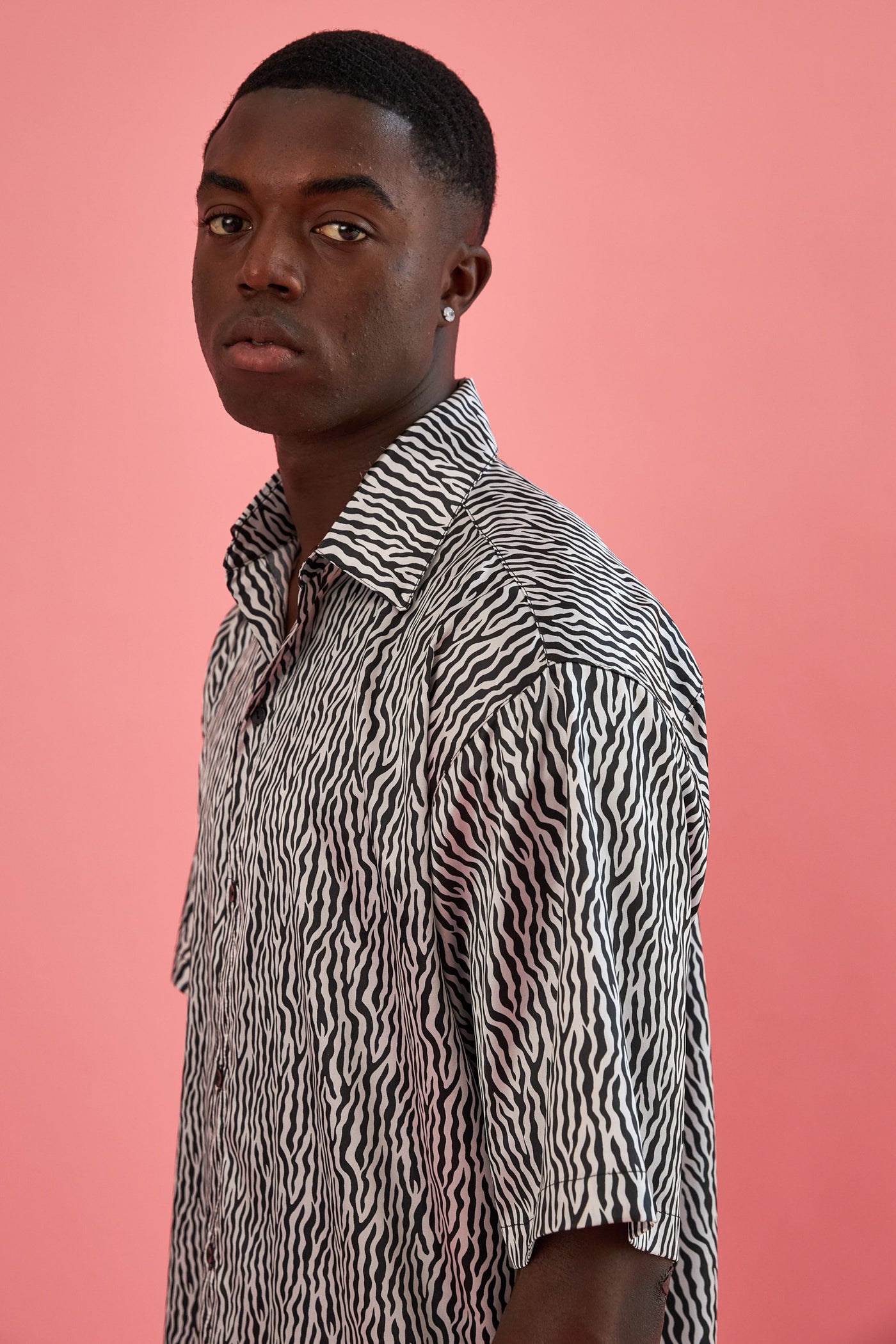 SAVAGE CLUB SHIRT ANIMAL PRINT
